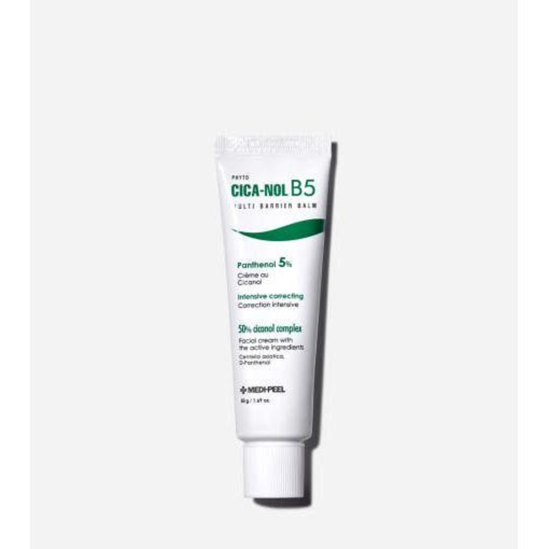 MEDIPEEL PHYTO CICA-NOL B5 Repair Cream  50g  Soothing & Barrier-Repair Cream with 5% Panthenol & Enhanced Cica-Nol Complex