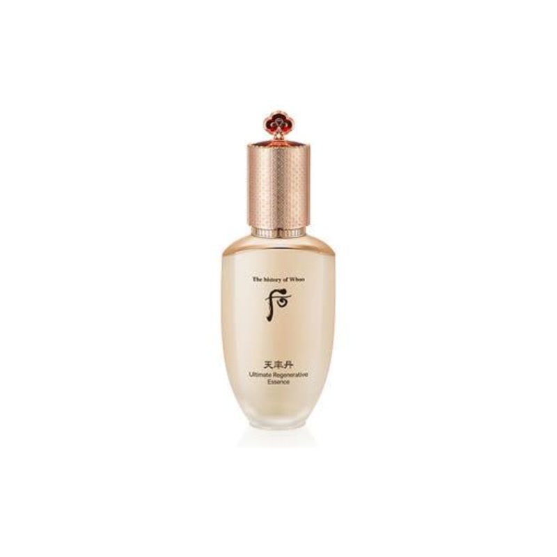 THE WHOO Cheonyuldan Ultimate Regenerative Essence 50ml | Collagen-Boosting, Radiance-Enhancing Serum