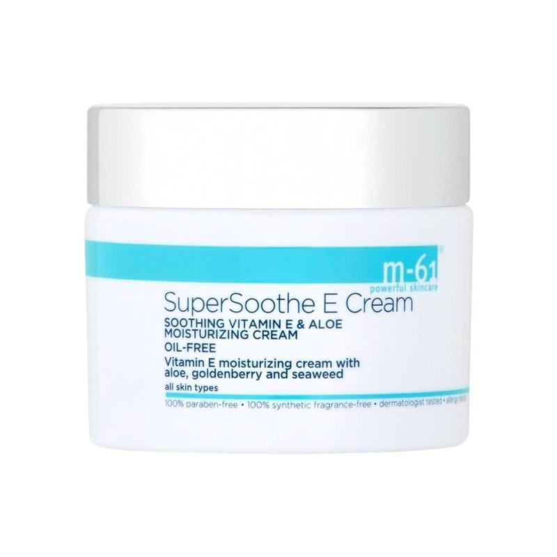M-61 SuperSoothe E Cream  50ml | Oil-Free Soothing Moisturiser with Peptides, Vitamin E & Aloe