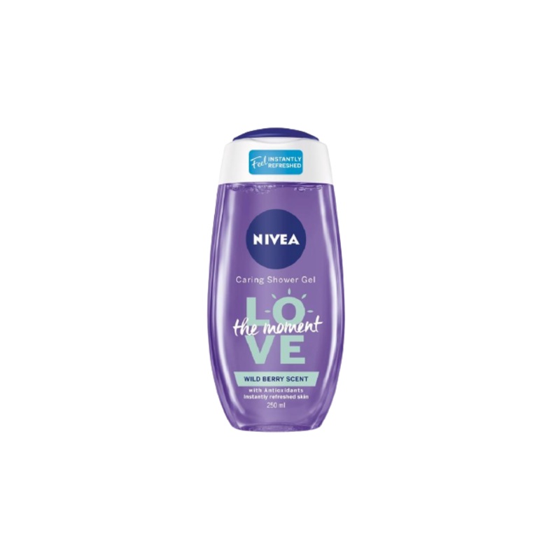 Nivea Fresh Shower Love The Moment Wild Berry