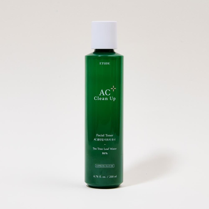 ETUDE AC Clean Up Facial Toner  200ml | Soothing, pH-Balanced Toner for Problem Skin