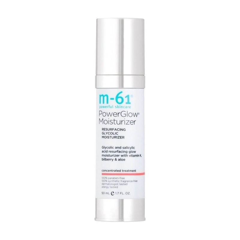 M-61 PowerGlow Moisturizer  50ml | Radiance-Boosting Exfoliating Moisturiser with Glycolic, Bilberry & Aloe