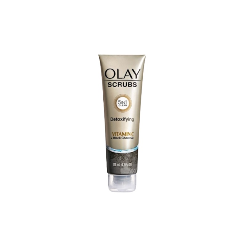 Olay Scrubs 5 In 1 Detoxifying Vitamin C + BlackCharcoal 125ML