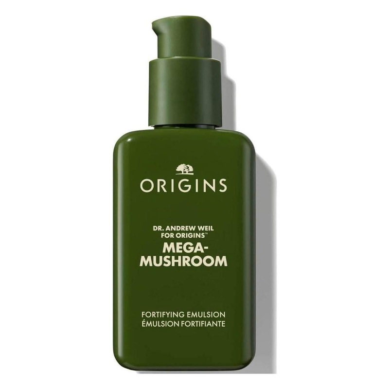 Origins Dr. Weil Mega-Mushroom Relief and Resilience Fortifying Emulsion  100ml | Soothing Hydration & Strengthening