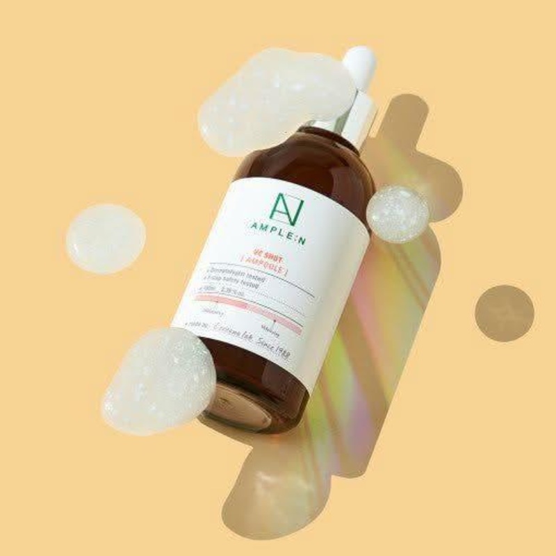 AMPLE:N VC Shot Ampoule Jumbo  100ml | Vitamin C Brightening Serum for Radiant, Even-Toned Skin