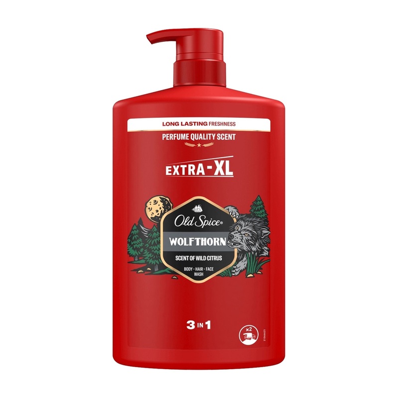 Old Spice Wolfthorn shower gel, 1000 mL