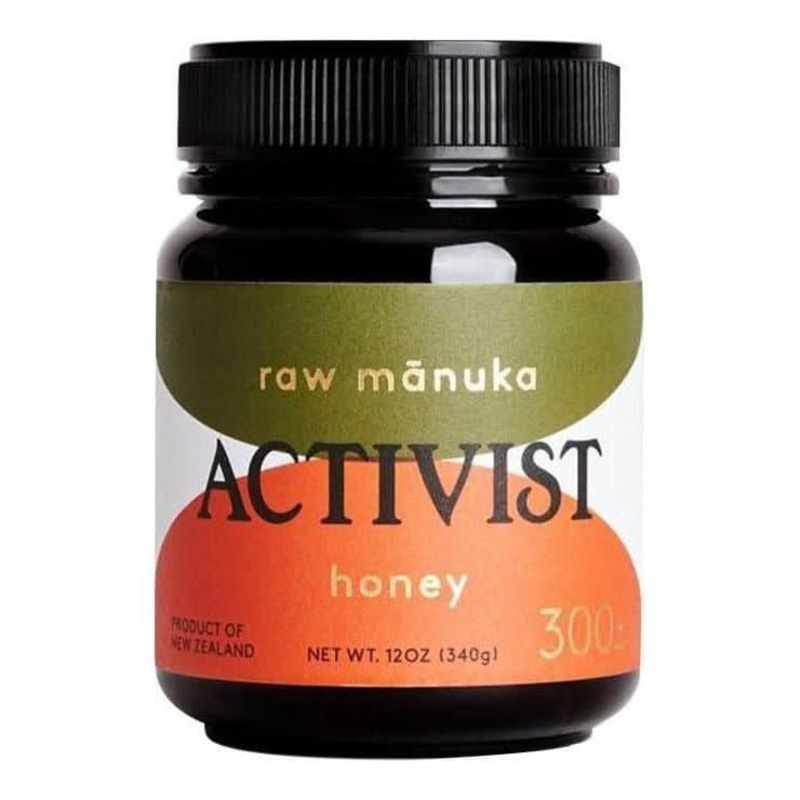 Activist Raw Mnuka Honey  300+ MGO | Daily Immune & Antibacterial Support (340g) 12 oz | 340 g