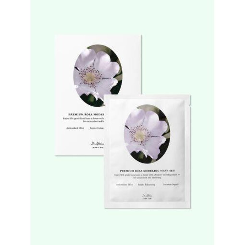 Dr. Althea Premium Rosa Modeling Mask Set  25g x 5  Soothing, Hydrating & Barrier-Boosting At-Home Spa Mask