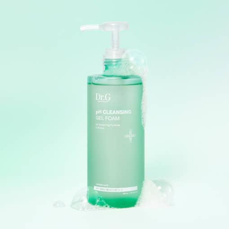 Dr.G pH Cleansing Gel Foam  300ml | Deep Cleanse for Sensitive Skin with Moisture Barrier Care