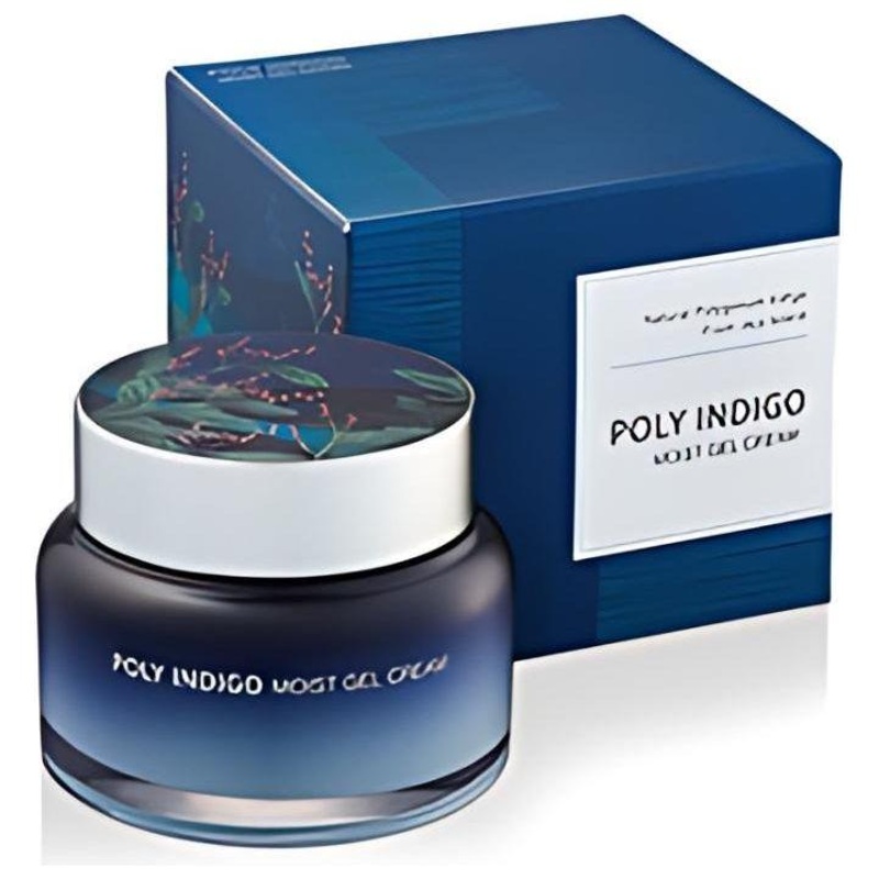 JEJU INDI Indigo Moist Gel Cream  80g | Hydrating & Soothing Gel Cream with Jeju Indigo Leaf Extract