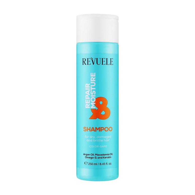 REVUELE Repair &Moisture shampoo for dry, damaged & brittle hair, 250 mL