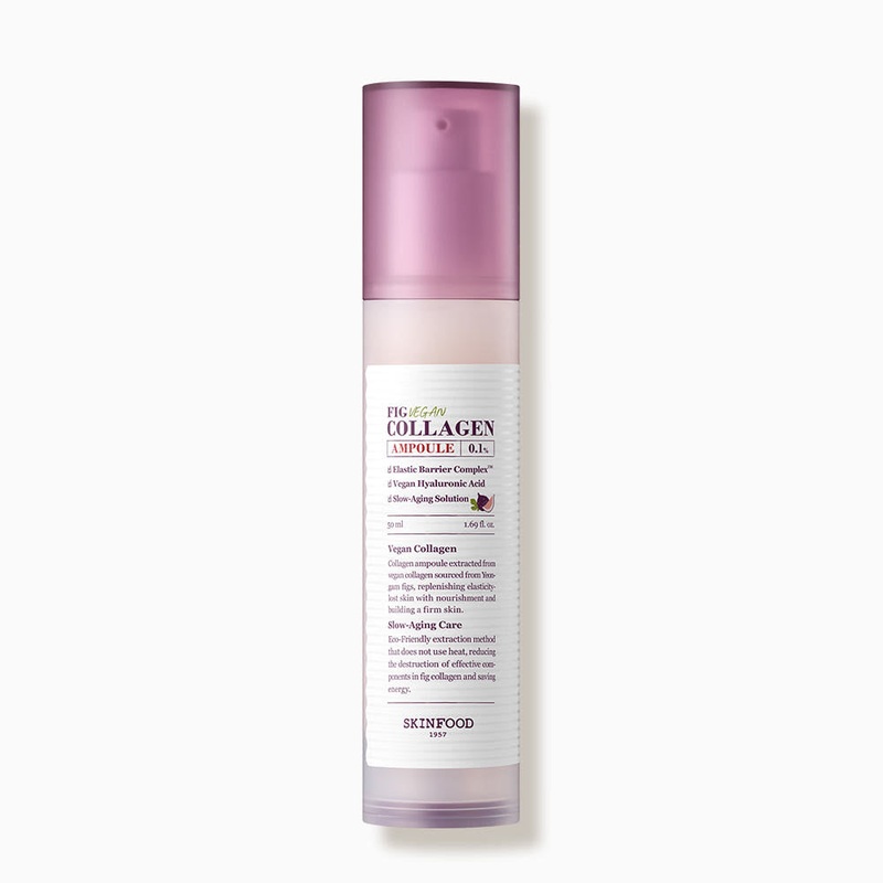 SKINFOOD Fig Vegan Collagen Ampoule  50ml | Firming & Elasticity-Boosting Vegan Serum