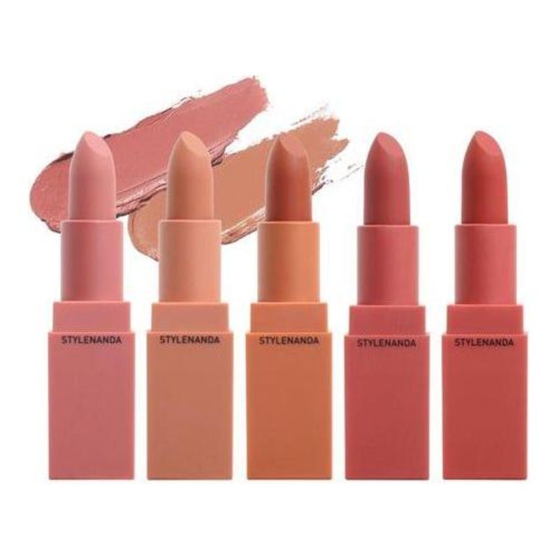 3CE Mood Recipe Matte Lip Color  #No2 | Bold Matte Finish with Creamy Comfort #220 Hit Me Up