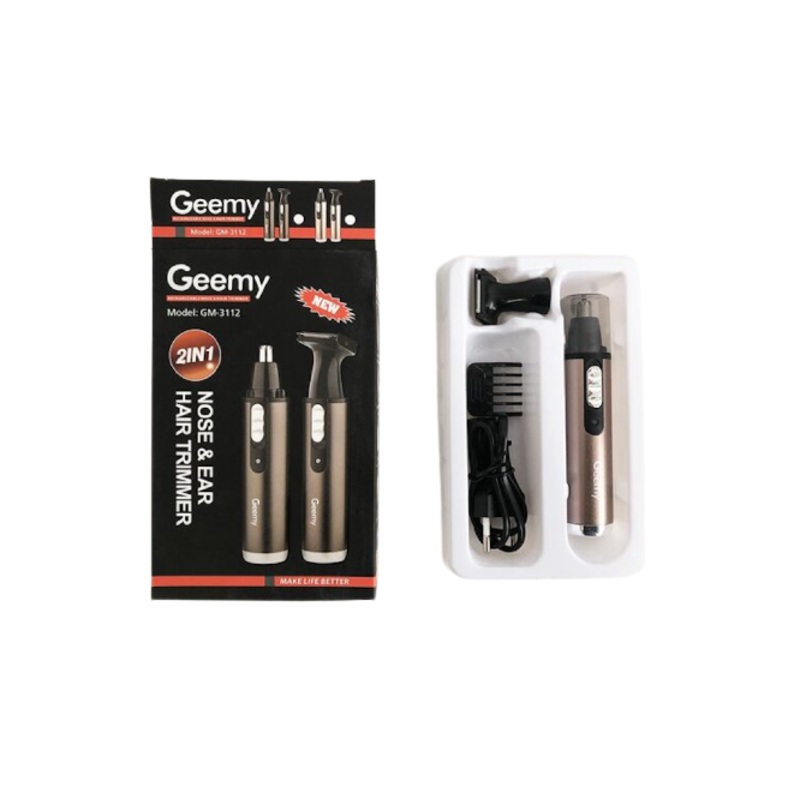 Geemy Model Gm-3112 2In1 Nose And Ear Hair