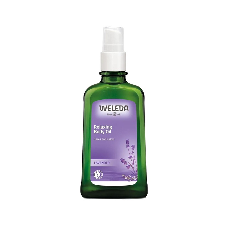 Weleda Lavender Body Oil – Relaxing & Moisturizing 3.38 fl oz Natural Skincare