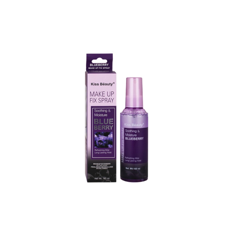 Kiss Beauty Blueberry Make Up Fix Spray
