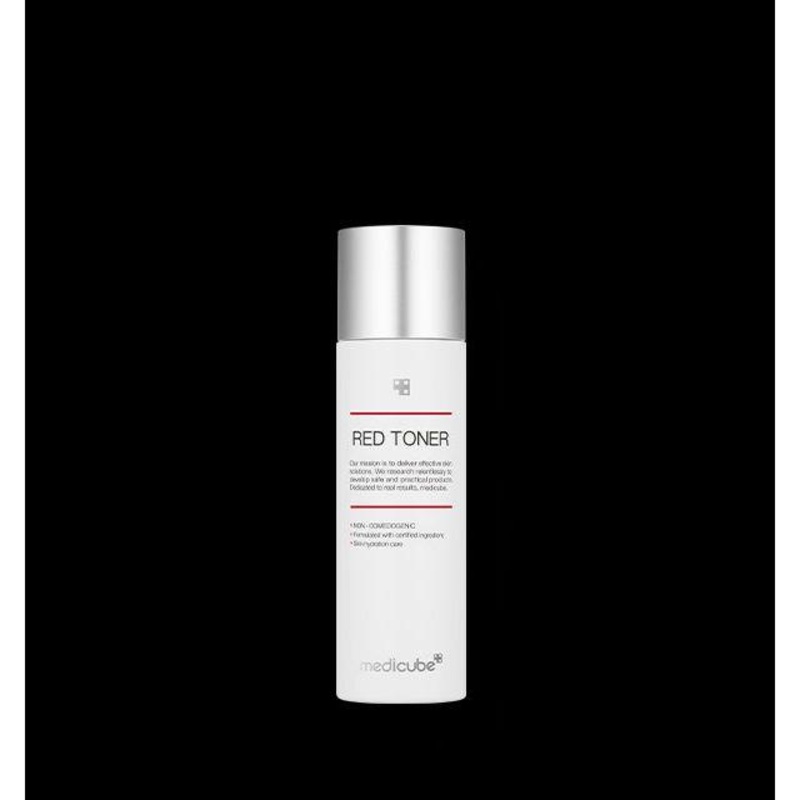 medicube Red Toner 2.0 100ml | Sebum Control & Soothing Toner for Acne-Prone Skin