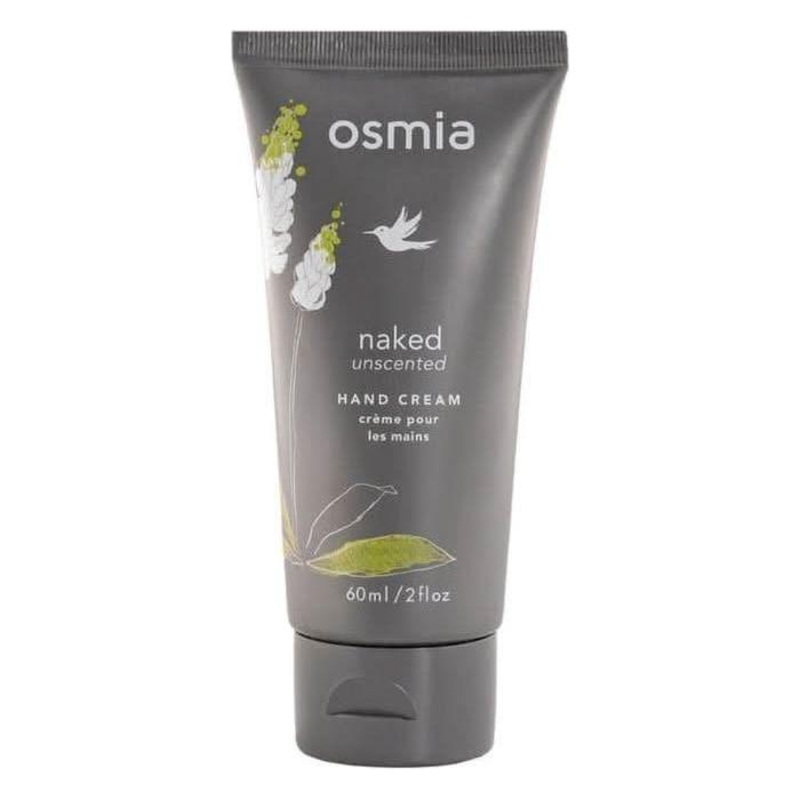 Osmia Naked Unscented Hand Cream  60ml | Gentle, Fragrance-Free Hydration for Sensitive Hands 2 oz | 60 ml