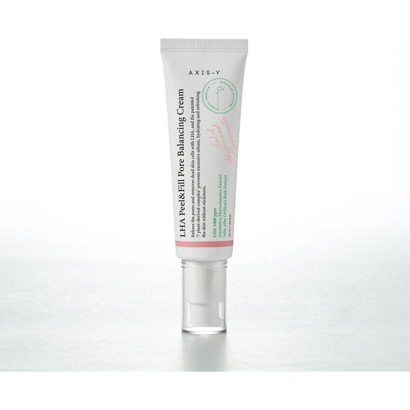 AXIS-Y LHA Peel & Fill Pore Balancing Cream  50ml | Gentle Exfoliation & Pore Care