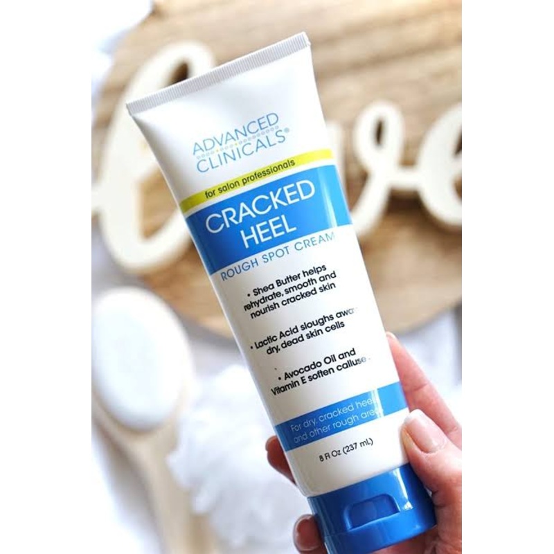 ADVANCED CLINICALS Cracked Heel Cream 237ml