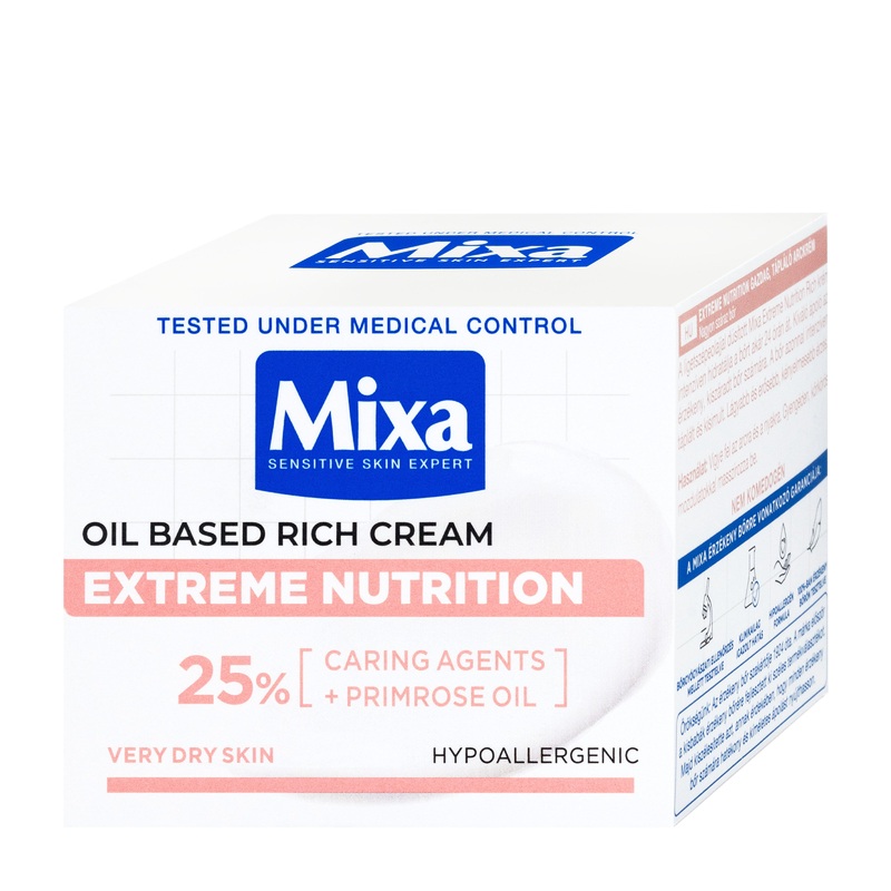 Mixa Oil Based Rich Cream EXTREME NUTRITION, 50 mL