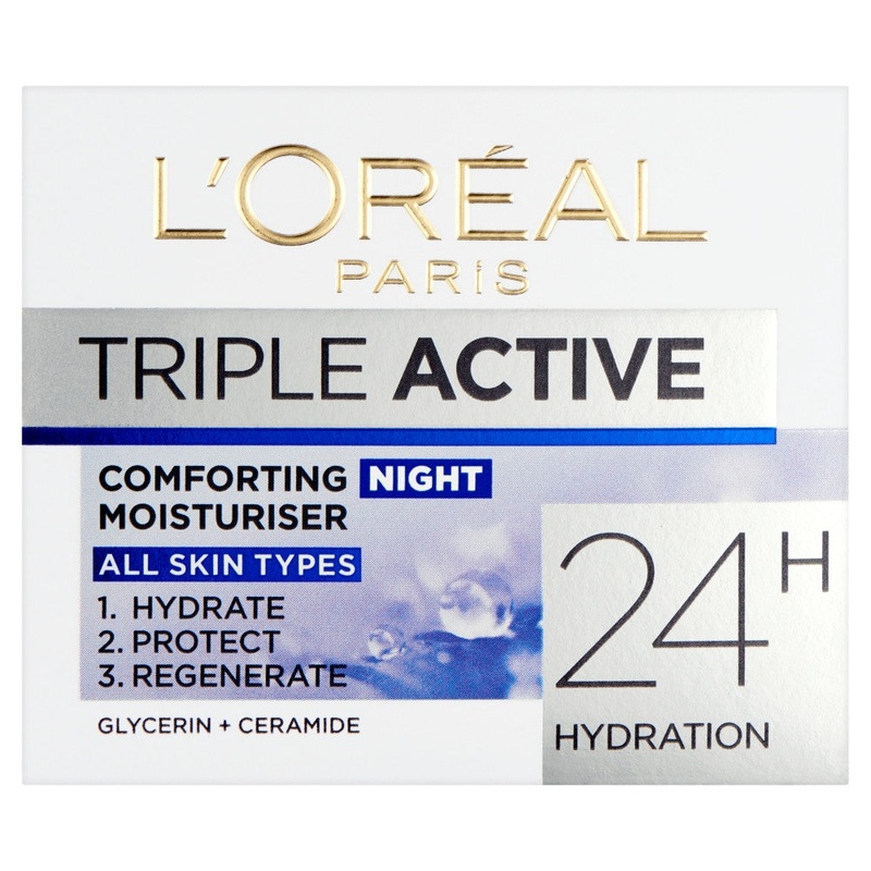 L’Oreal Paris Triple Active Comforting Moisturiser Night Cream 50ml