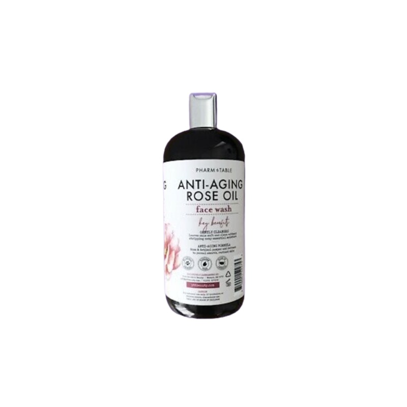 Pharm And Table Anti-Aging Rose Oil Face Wash