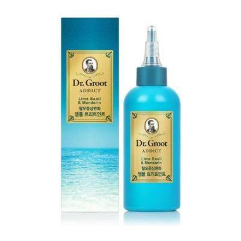 Dr.Groot ADDICT Ampoule Treatment  Lime Basil & Mandarin  180ml | Deep Repair & Shine with Refreshing Herbal Citrus Scent