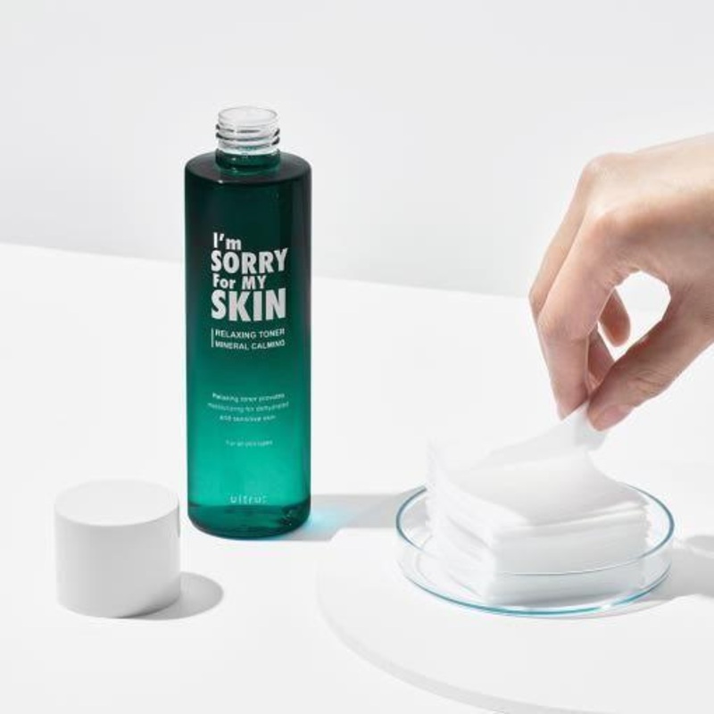 I’m Sorry For My Skin Relaxing Toner  Mineral Calming  200ml | Soothing Hydration for Sensitive Skin