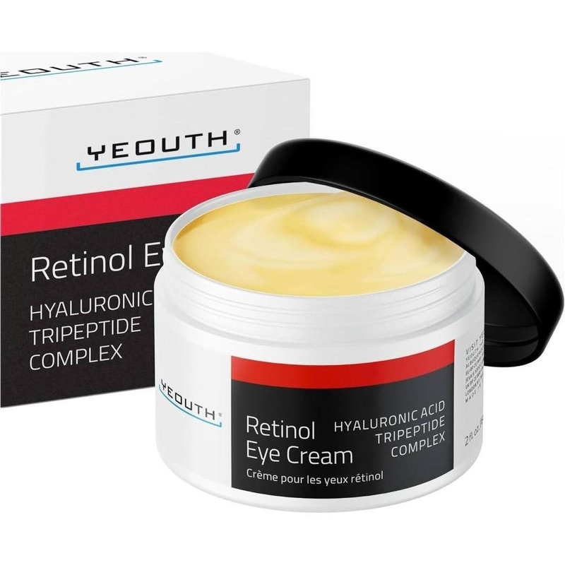 YEOUTH Retinol Eye Cream  30ml | Target Puffiness, Fine Lines & Dark Circles