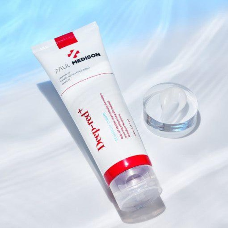 PAUL MEDISON Deep Red Moisture Cream  211ml | Intense Hydration & Skin Vitality Booster