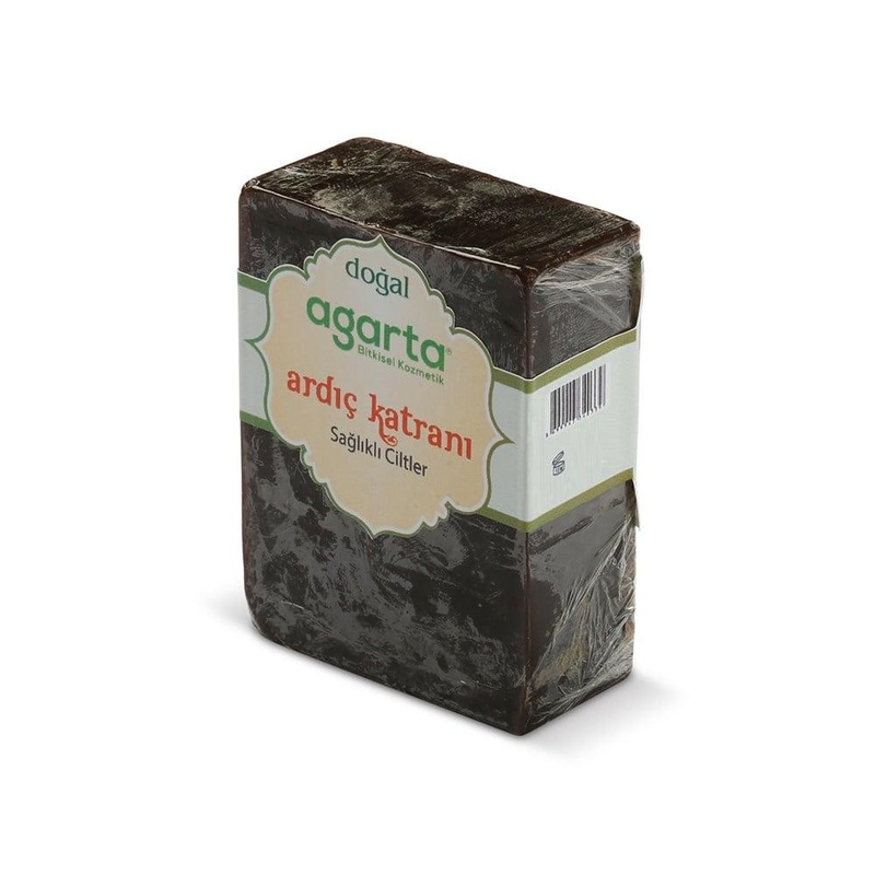 Agarta Handmade Natural Juniper Tar Soap for Sensitive Skin – 150g