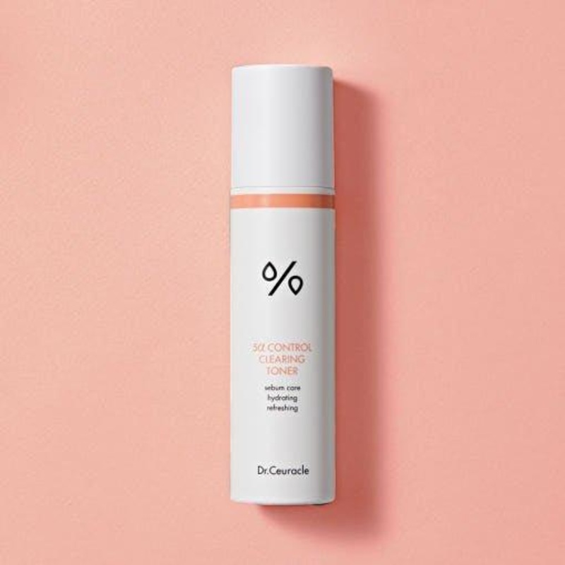 Dr.Ceuracle 5 Control Clearing Toner  120ml | Oil Control, Hydration & Skin Rebalancing for Acne-Prone Skin