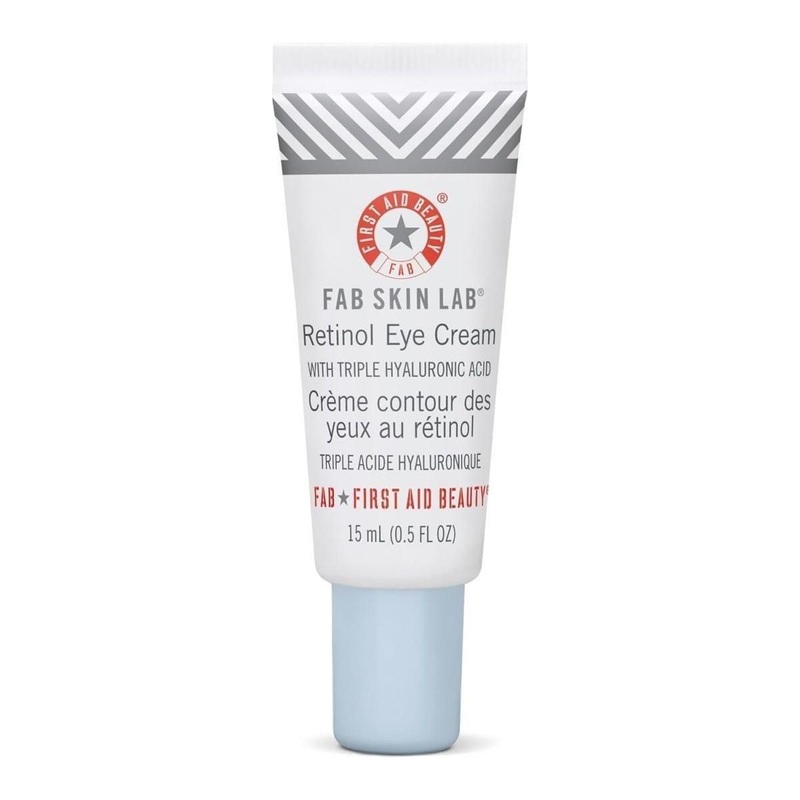 First Aid Beauty Retinol Eye Cream with Triple Hyaluronic Acid  15ml | Smoother, Firmer, Youthful Eyes