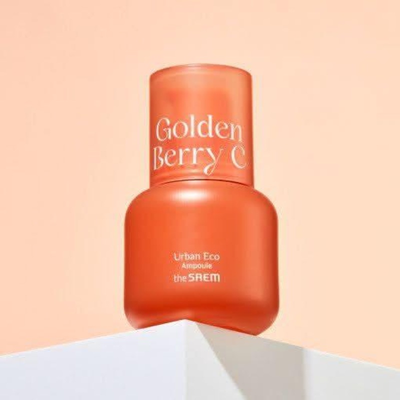 The SAEM Urban Eco Golden Berry C Ampoule  50ml | Brightening & Anti-Wrinkle Care