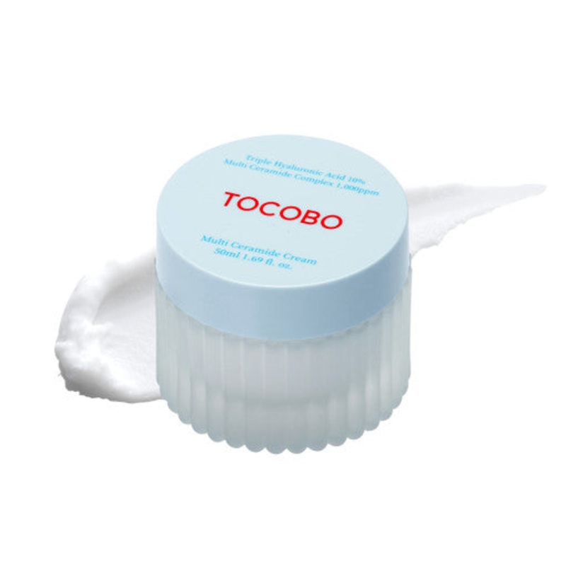 TOCOBO Multi Ceramide Cream  50ml | Lightweight Sherbet Cream for Deep Overnight Hydration