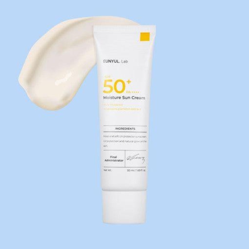EUNYUL Lab Moisture Sun Cream SPF50+ PA++++  50ml | Strong UV Protection & Hydration