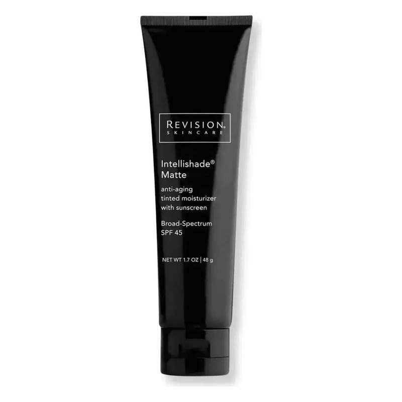 Revision Skincare Intellishade Matte  50ml | Tinted Anti-Ageing Moisturiser with SPF 45 & Pore-Minimising Matte Finish