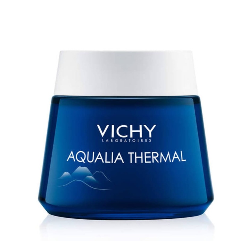 Vichy Aqualia Thermal Night Spa Cream and Face Mask 75ml