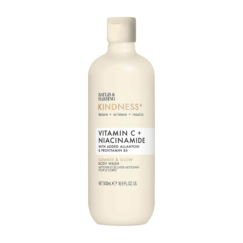 Baylis & Harding Kindness+ vitamin c + niacinamide body wash, 500 mL