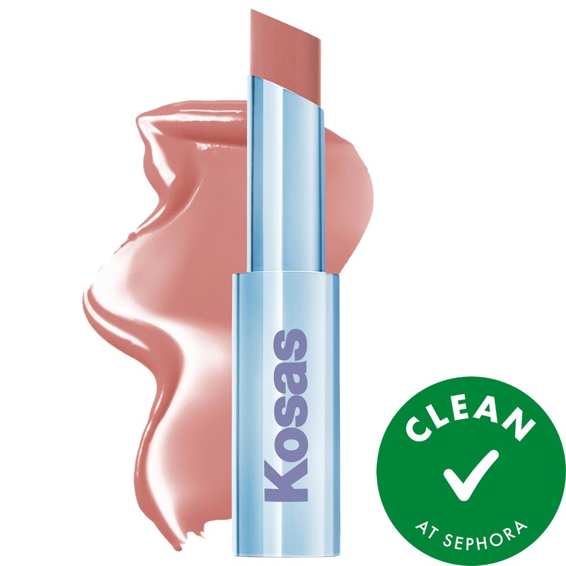 Wet Stick: Hydrating Sheer Lipstick with Ceramides, Squalane & Hyaluronic Acid – Vegan, Cruelty-Free Lip Balm for Moisturizing, Plumping & a Touch of Color