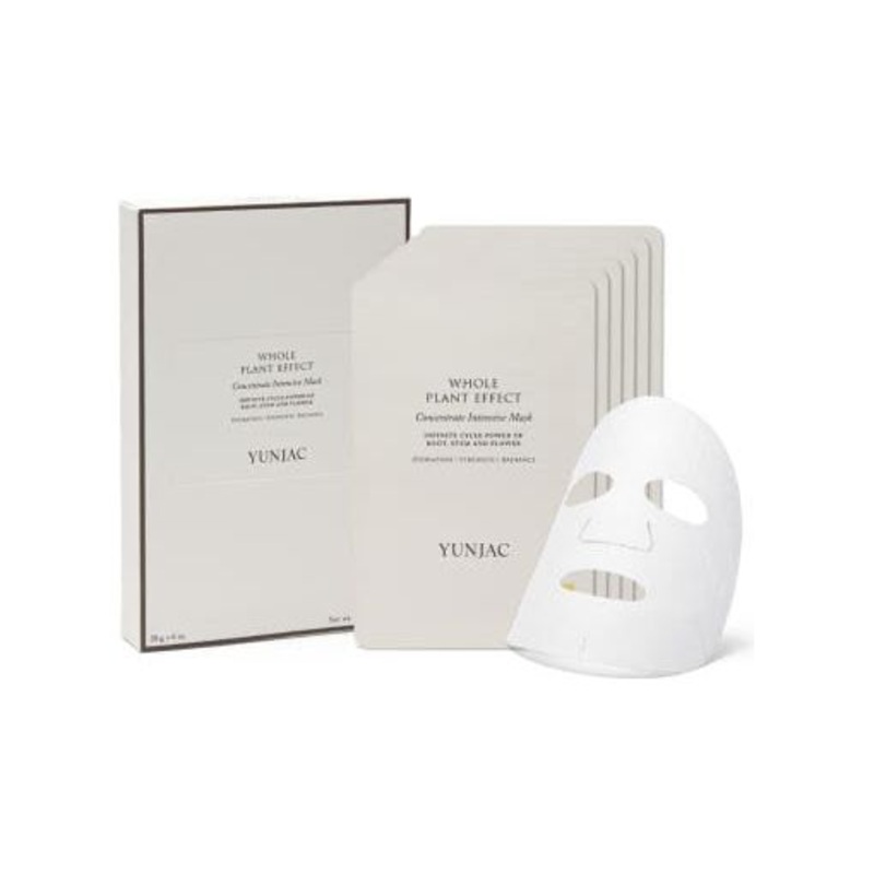 YUNJAC Whole Plant Effect Concentrate Intensive Mask – 20g  6 Count | Deep Hydration & Revitalization