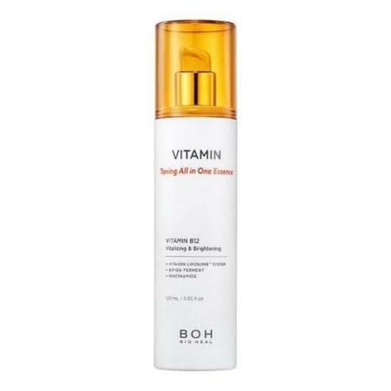 BIO HEAL BOH Vitamin Toning All-in-One Essence  120ml | Brightening, Hydrating & Pore-Tightening