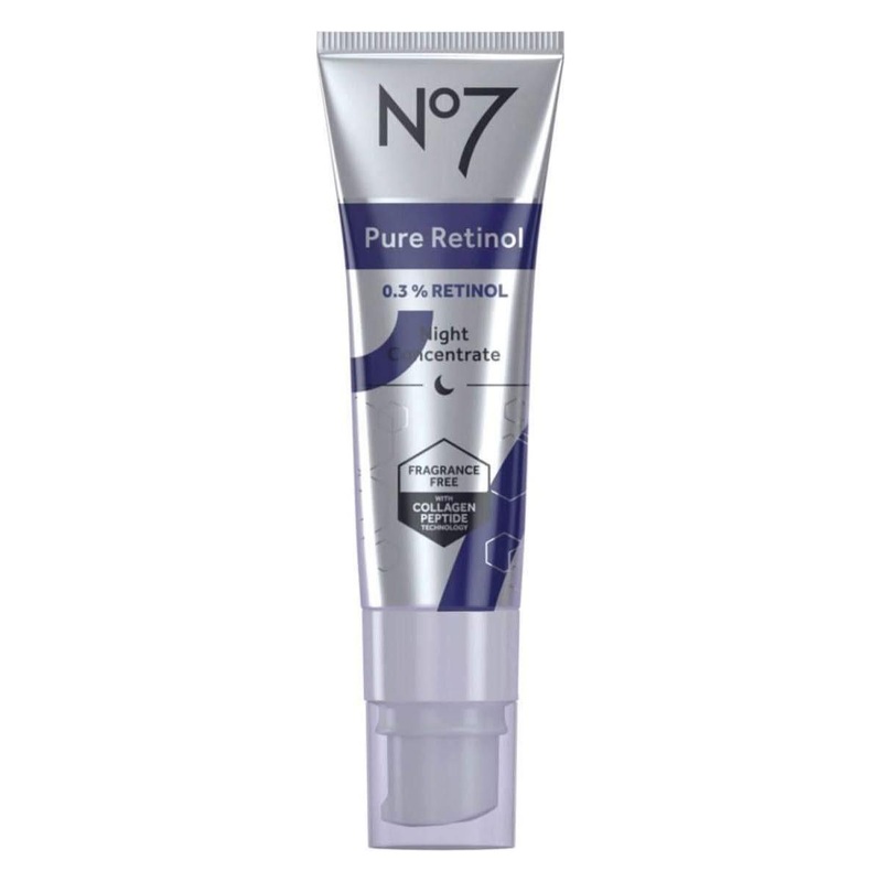 No7 Advanced Retinol 1.5% Complex Night Concentrate  30ml | Visibly Smooths, Firms & Brightens Skin