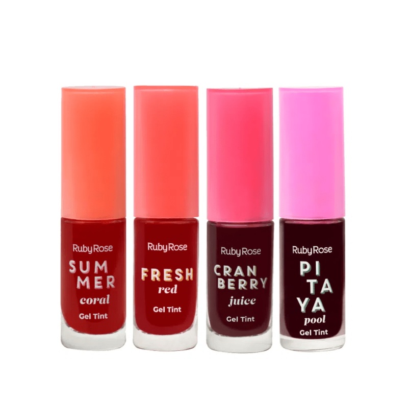Ruby rose lip tint HB-555 Fresh red