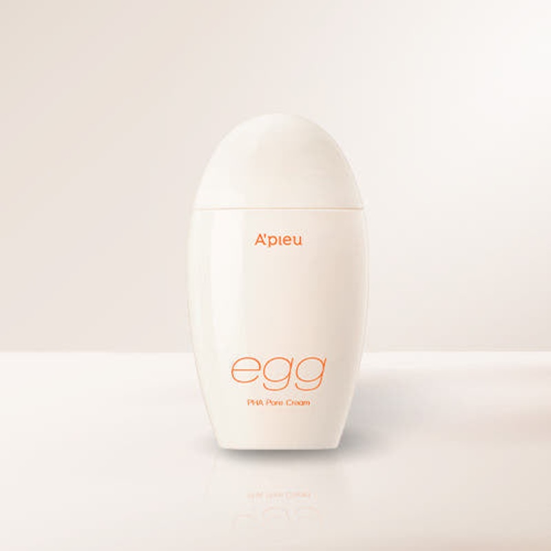 A’pieu Egg PHA Pore Cream  65g | Pore-Tightening Moisturiser for Smooth, Radiant Skin