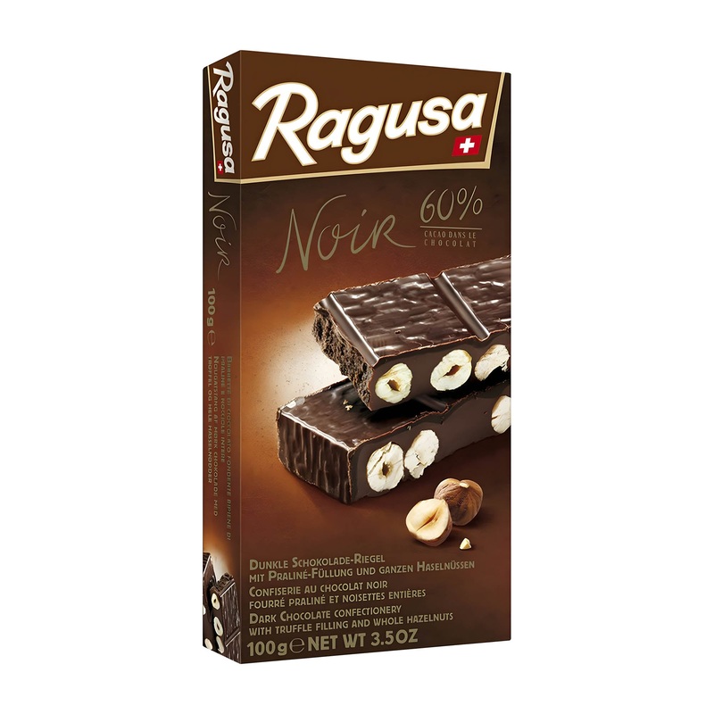 Ragusa Noir dark chocolate bar, 100 g