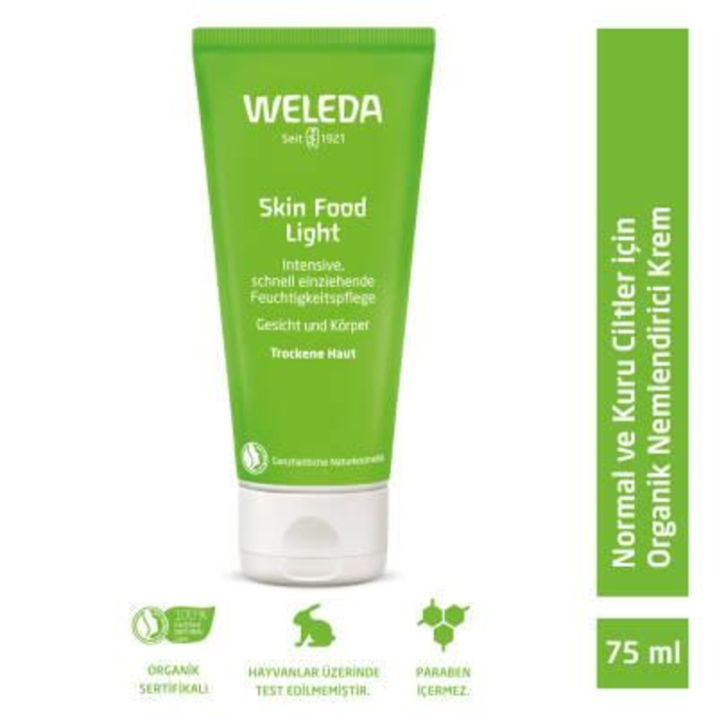 Weleda Natural Moisturizing Cream, Lightweight Hydration for Dry Skin – Organic Skincare Product