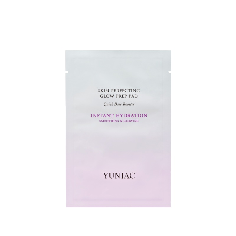 YUNJAC Skin Perfecting Glow Prep Pad – 3 Pads (8g) x 15ea [45P] | Hydrating & Smoothing Makeup Booster