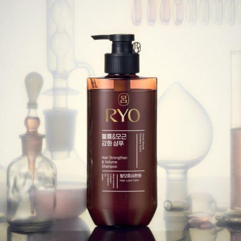 Ryo Hair Strengthen & Volume Shampoo – 480ml | Anti-Aging & Hair Loss Care